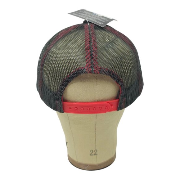 Peterbilt Embroidered Logo Mesh Snapback Cap Trucker Baseball Hat Flat Brim NEW - Picture 4 of 14